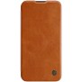 Husa pentru iPhone 13 - Nillkin QIN Leather Pro Case - Brown