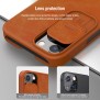 Husa pentru iPhone 13 - Nillkin QIN Leather Pro Case - Brown