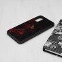 Husa pentru Xiaomi Redmi Note 10 5G / Poco M3 Pro 5G - Techsuit Glaze Series - Red Nebula