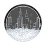 Suport pentru telefon - Popsockets PopGrip - Tidepool Snowglobe Cityscape