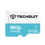 Card de Memorie MicroSDHC 16GB + Adaptor - Techsuit - Black