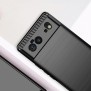 Husa pentru Google Pixel 6 - Techsuit Carbon Silicone - Black