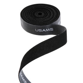 Organizator Cabluri Universal Velcro 3m - Usams (US-ZB060) - Black