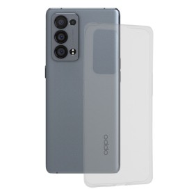 Husa pentru Oppo Reno6 Pro 5G (Snapdragon) - Techsuit Clear Silicone - Transparent