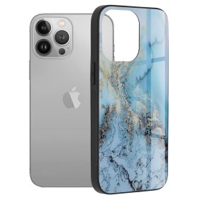 Husa pentru iPhone 13 Pro - Techsuit Glaze Series - Blue Ocean