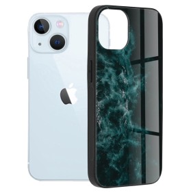 Husa pentru iPhone 13 - Techsuit Glaze Series - Blue Nebula