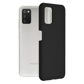 Husa pentru Samsung Galaxy A03s - Techsuit Soft Edge Silicone - Black