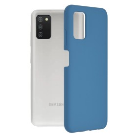 Husa pentru Samsung Galaxy A03s - Techsuit Soft Edge Silicone - Denim Blue