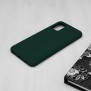 Husa pentru Samsung Galaxy A03s - Techsuit Soft Edge Silicone - Dark Green