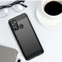 Husa pentru Motorola Moto G60 - Techsuit Carbon Silicone - Black