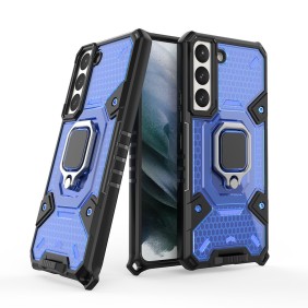Husa pentru Samsung Galaxy S22 5G - Techsuit Honeycomb Armor - Blue