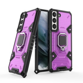 Husa pentru Samsung Galaxy S22 5G - Techsuit Honeycomb Armor - Rose-Violet