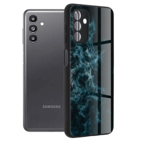 Husa pentru Samsung Galaxy A13 5G / A04s - Techsuit Glaze Series - Blue Nebula