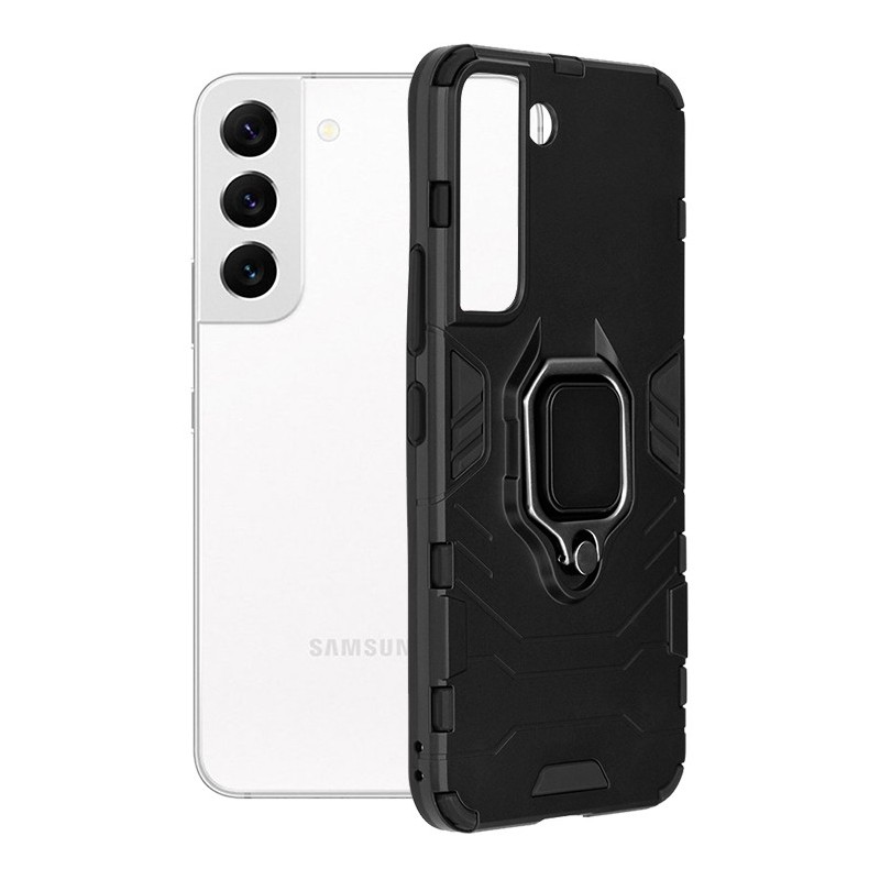 Husa pentru Samsung Galaxy S22 5G - Techsuit Silicone Shield - Black