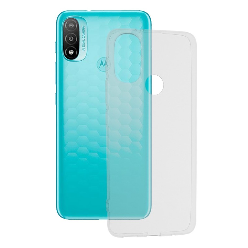 Husa pentru Motorola Moto E20 / Moto E30 / Moto E40 - Techsuit Clear Silicone - Transparenta