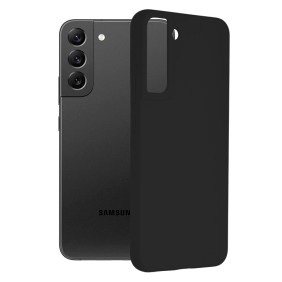 Husa pentru Samsung Galaxy S22 Plus 5G - Techsuit Soft Edge Silicone - Black