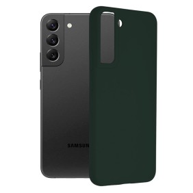 Husa pentru Samsung Galaxy S22 Plus 5G - Techsuit Soft Edge Silicone - Dark Green