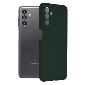 Husa pentru Samsung Galaxy A13 5G / A04s - Techsuit Soft Edge Silicone - Dark Green