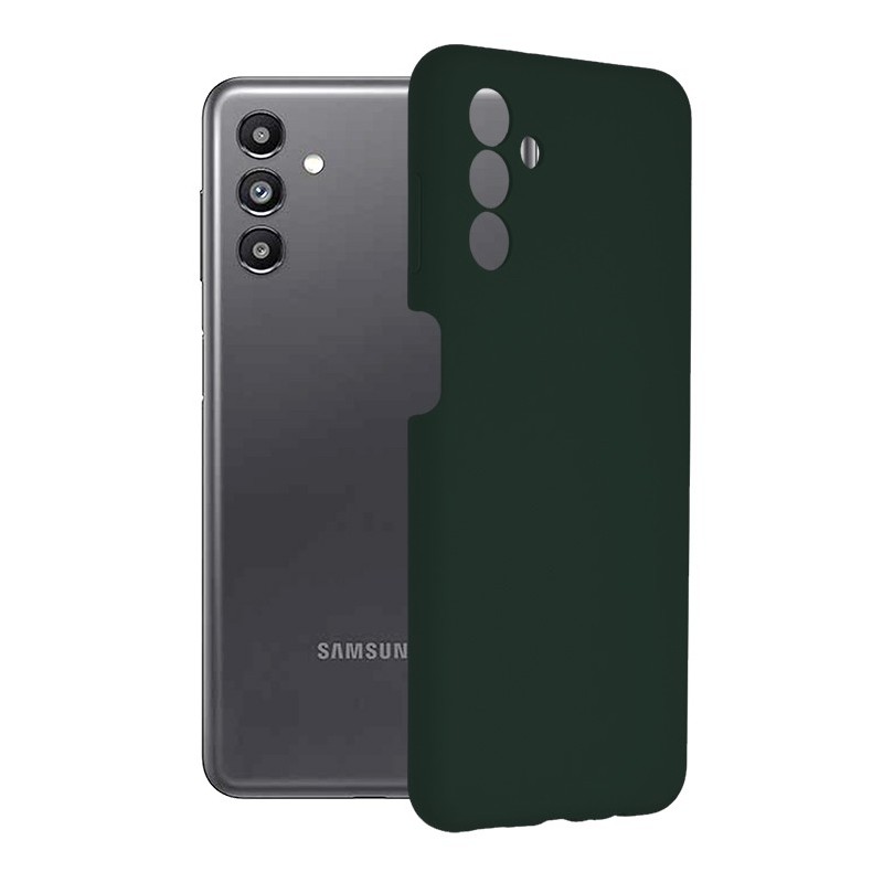 Husa pentru Samsung Galaxy A13 5G / A04s - Techsuit Soft Edge Silicone - Dark Green