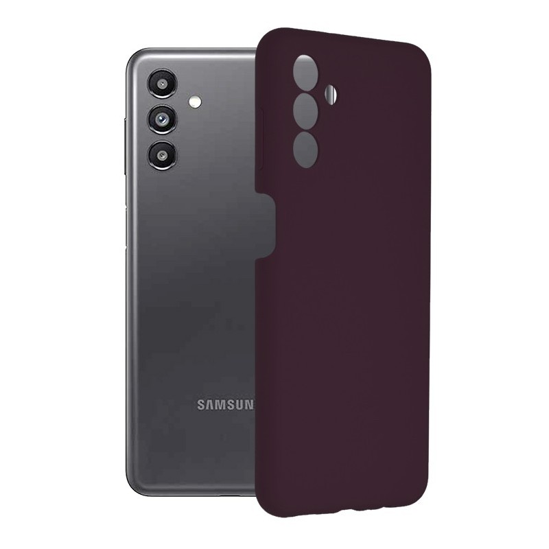 Husa pentru Samsung Galaxy A13 5G / A04s - Techsuit Soft Edge Silicone - Plum Violet