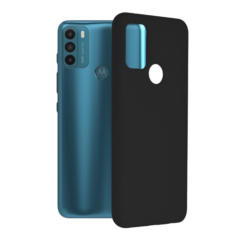 Husa pentru Motorola Moto G50 - Techsuit Soft Edge Silicone - Black