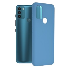 Husa pentru Motorola Moto G50 - Techsuit Soft Edge Silicone - Denim Blue