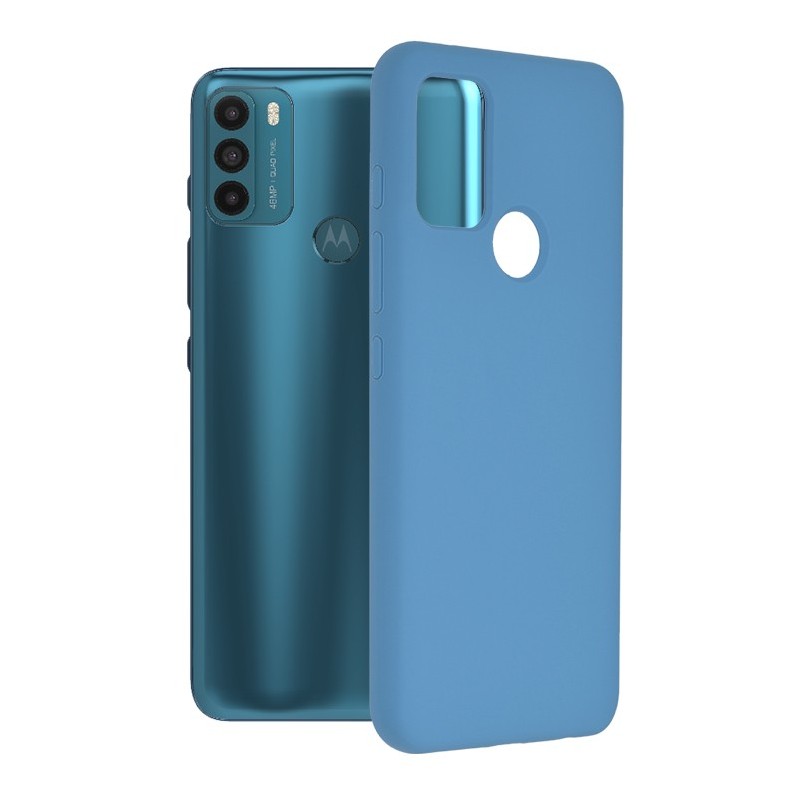 Husa pentru Motorola Moto G50 - Techsuit Soft Edge Silicone - Denim Blue