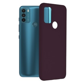 Husa pentru Motorola Moto G50 - Techsuit Soft Edge Silicone - Plum Violet
