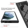 Husa pentru Samsung Galaxy S22 Ultra 5G + Folie - Techsuit Defense360 Pro - Black