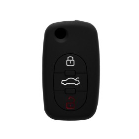Husa pentru cheie Audi RS4, Allroad, S8 Quattro - Techsuit Car Key Case (1009.03) - Black