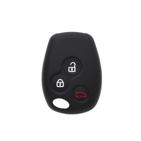Husa pentru cheie Smart Fortwo/Forfour 451, 453 - Techsuit Car Key Case (1008.03) - Black