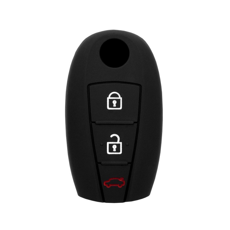 Husa pentru cheie Suzuki SX4 S-Cros, Kizashi, Ciaz - Techsuit Car Key Case (1018.05) - Black