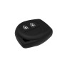 Husa pentru cheie Suzuki Vitara/Opel/Vauxhall Agila/Fiat Sedici/Nissan Pixo - Techsuit Car Key Case (1018.01) - Black