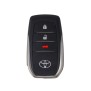 Husa pentru cheie Toyota Fortuner, Hilux - Techsuit Car Key Case (1015.06) - Black