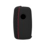 Husa pentru cheie VW Beetle, Eos/Skoda Superb/Seat Ibiza - Techsuit Car Key Case (2001.08) - Red