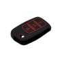 Husa pentru cheie VW Caddy, Bora/Skoda Fabia/Seat - Techsuit Car Key Case (2001.05) - Red