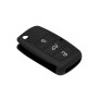 Husa pentru cheie VW Eos, Beetle - Techsuit Car Key Case (3001.01) - Black