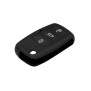 Husa pentru cheie VW Eos, Beetle - Techsuit Car Key Case (3001.01) - Black