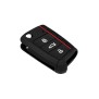 Husa pentru cheie VW Polo, Jetta 4, T-Roc/Skoda/Seat - Techsuit Car Key Case (2001.01) - Red