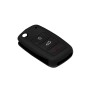 Husa pentru cheie VW Passat, Golf/Skoda Octavia/Seat Altea - Techsuit Car Key Case (1001.01) - Black