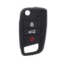 Husa pentru cheie VW Passat, Polo, Caddy, Jetta, Eos - Techsuit Car Key Case (1001.02) - Black