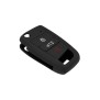 Husa pentru cheie VW Passat, Polo, Caddy, Jetta, Eos - Techsuit Car Key Case (1001.02) - Black