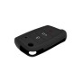 Husa pentru cheie VW Polo, Jetta/Skoda Rapid/Seat Toledo - Techsuit Car Key Case (1001.03) - Black