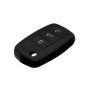 Husa pentru cheie VW Polo, Passat/Skoda Roomster/Seat Mii - Techsuit Car Key Case (3001.02) - Black