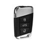 Husa pentru cheie VW Tiguan/Skoda Kodiaq - Techsuit Car Key Case (1001.12) - Black