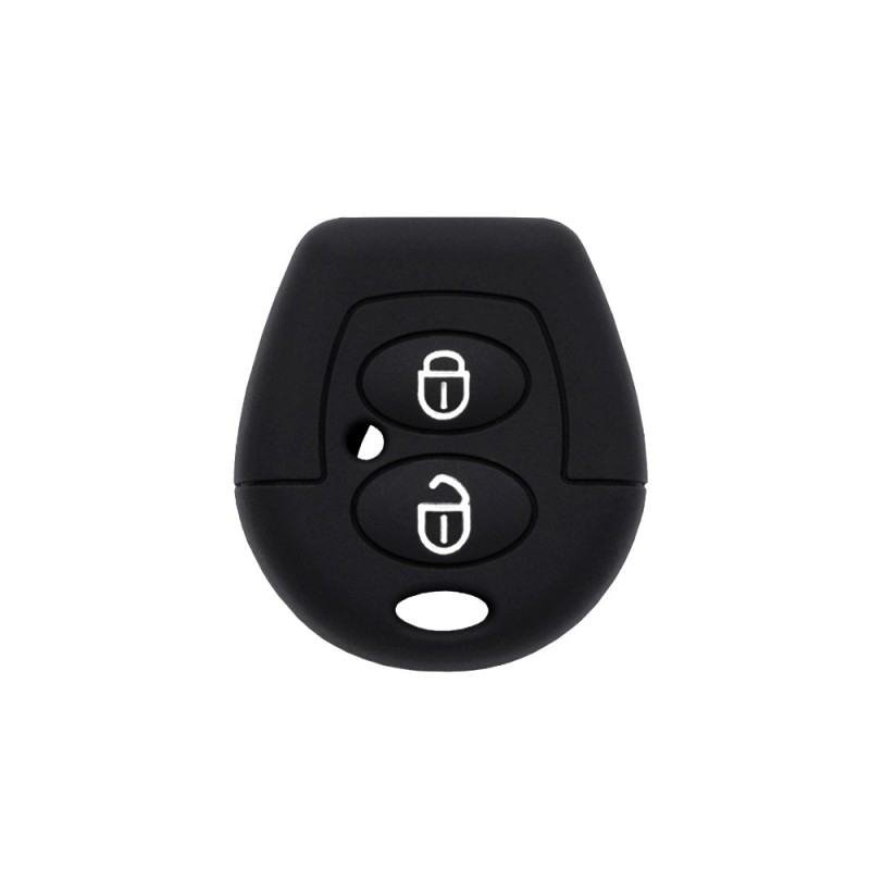 Husa pentru cheie VW Transporter/Skoda/Seat - Techsuit Car Key Case (1001.07) - Black