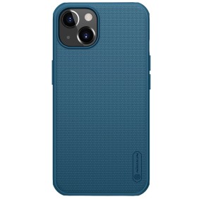 Husa pentru iPhone 13 - Nillkin Super Frosted Shield Pro Magnetic - Blue