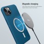 Husa pentru iPhone 13 - Nillkin Super Frosted Shield Pro Magnetic - Blue