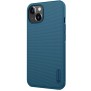 Husa pentru iPhone 13 - Nillkin Super Frosted Shield Pro Magnetic - Blue