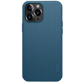 Husa pentru iPhone 13 Pro Max - Nillkin Super Frosted Shield Pro Magnetic - Blue